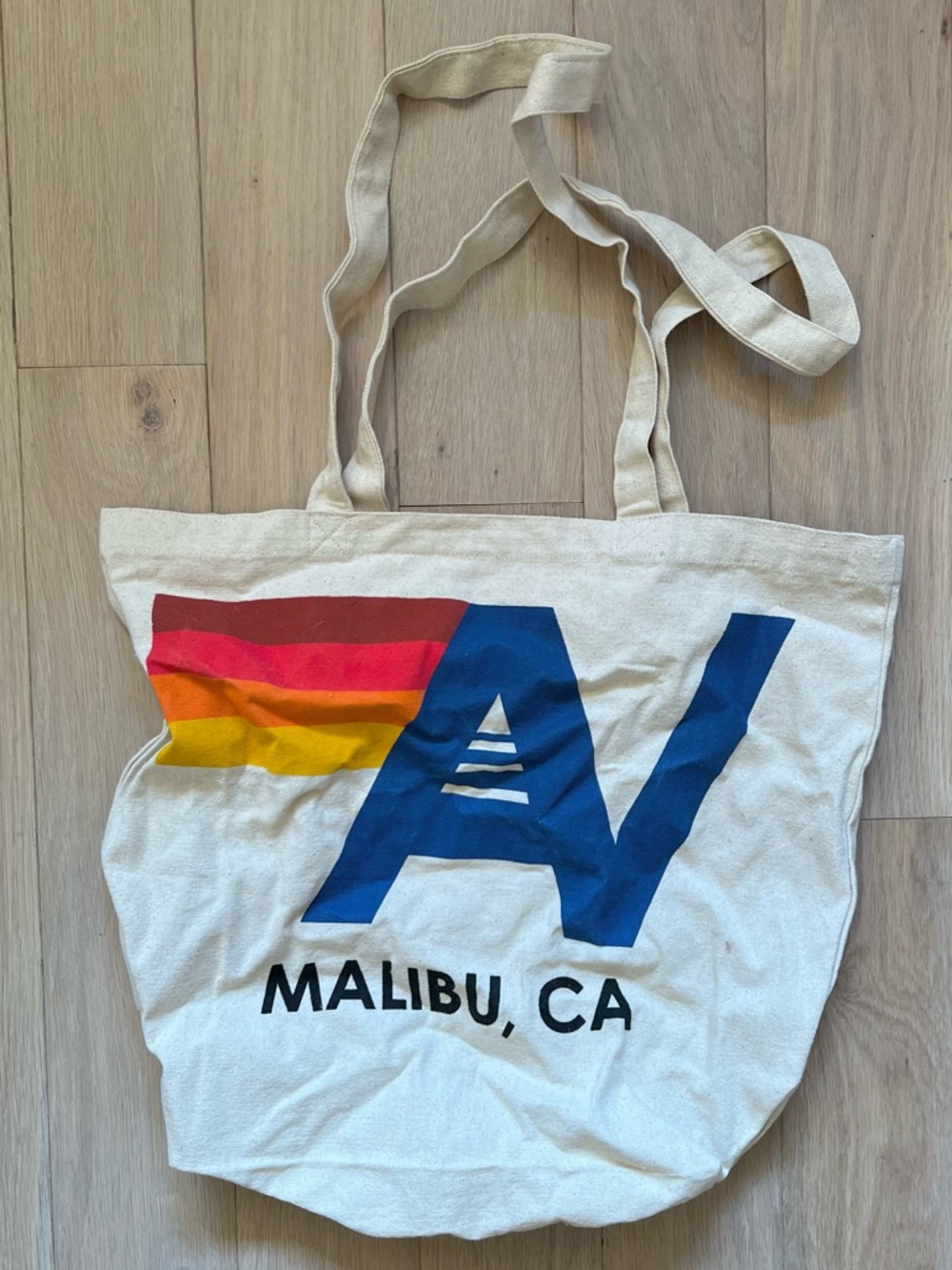 Aviator Nation Malibu, CA Canvas Tote Bag